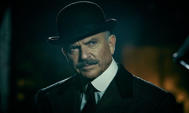 A Sneaky Peak at Peaky Blinders extra: reveal character.