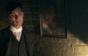 Thomas looks at glass